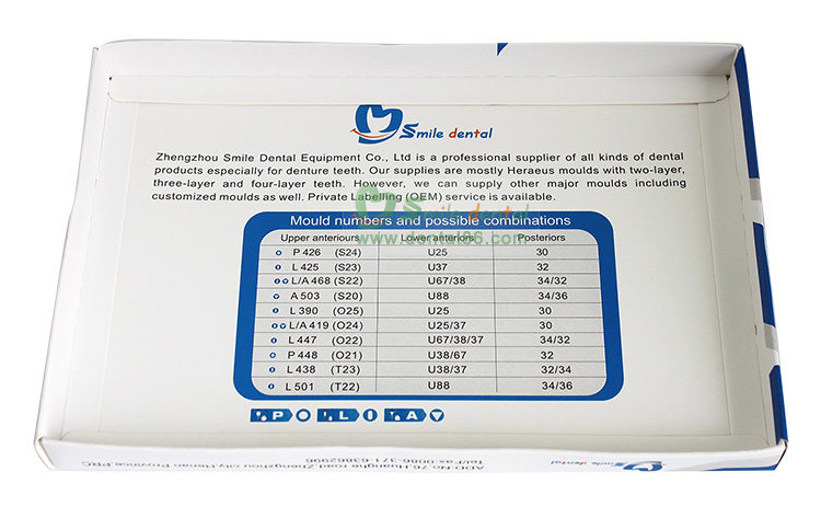 SA21 Acrylic Resin Teeth